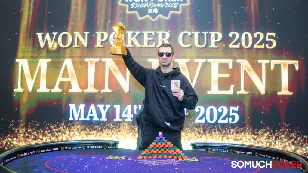 Azerbaijan's Khayal Abbasov 2025 Won Poker Cup Main Event Winner