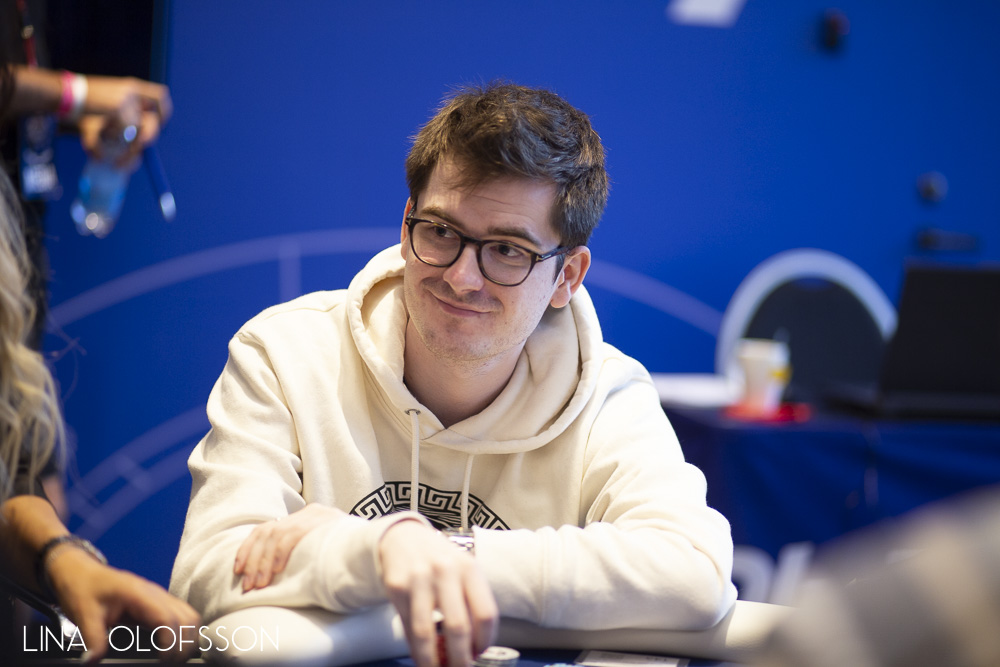 Rasmus Lundström during the 2024 WSOP Circuit Tallinn. Photo: Lina Olofsson