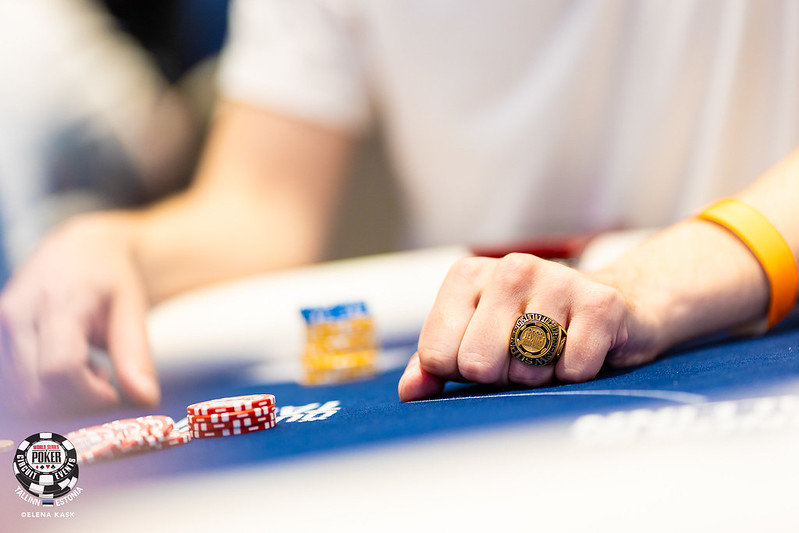 A ring from the 2024 WSOPC Tallinn. Photo: Elena Kask