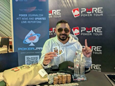 Varan Sidhu Makes a Deal and Takes Down the Main; Mike Malm Wins the $340 Last Chance at the Pure Poker Tour #2
