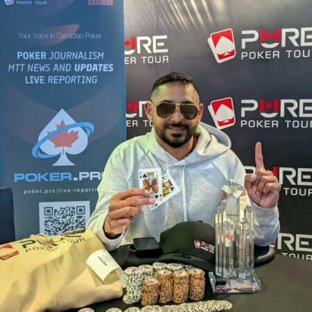 Varan Sidhu Makes a Deal and Takes Down the Main; Mike Malm Wins the $340 Last Chance at the Pure Poker Tour #2
