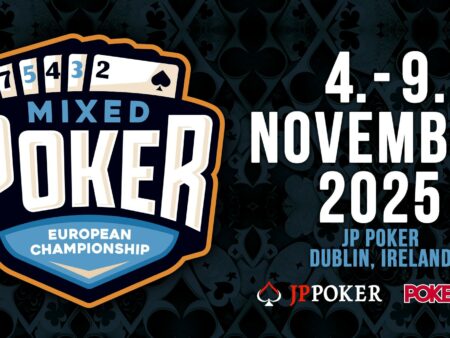 JP Poker to Host the 2025 European Mixed Poker Championship in November