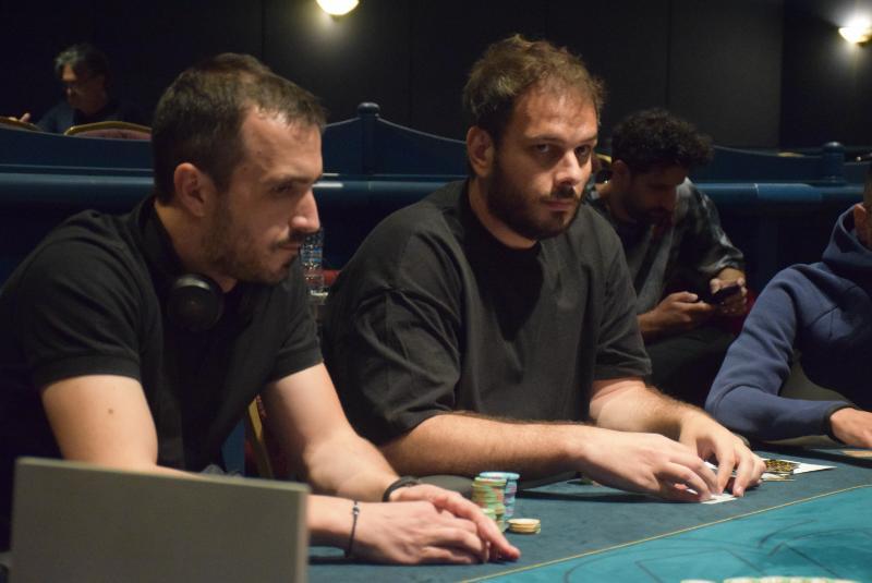 Andreas Paliogiannis (right). Photo: Pokerland