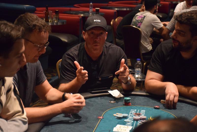 Glenn Brown during the 2025 Greek Poker Odyssea. Photo: Pokerland