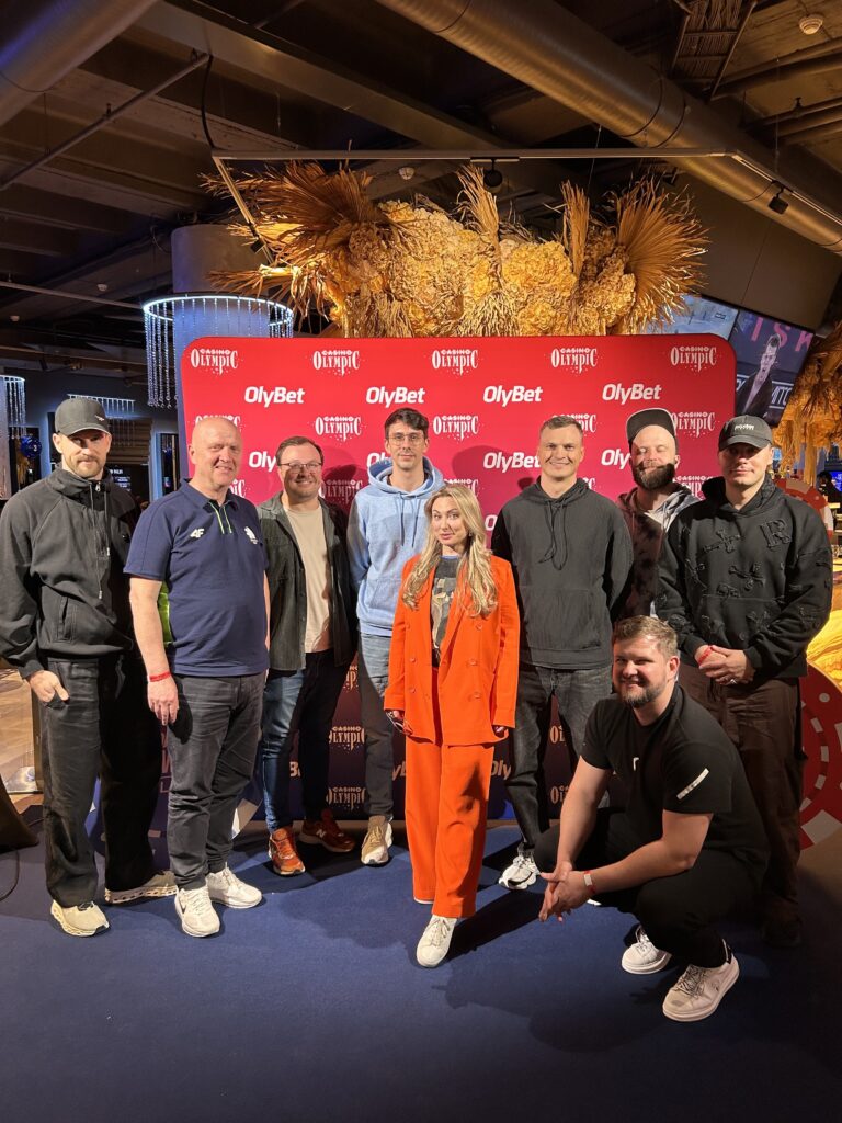 Final table of the €2,200 High Roller during the 2025 OlyBet Showdown Vilnius.