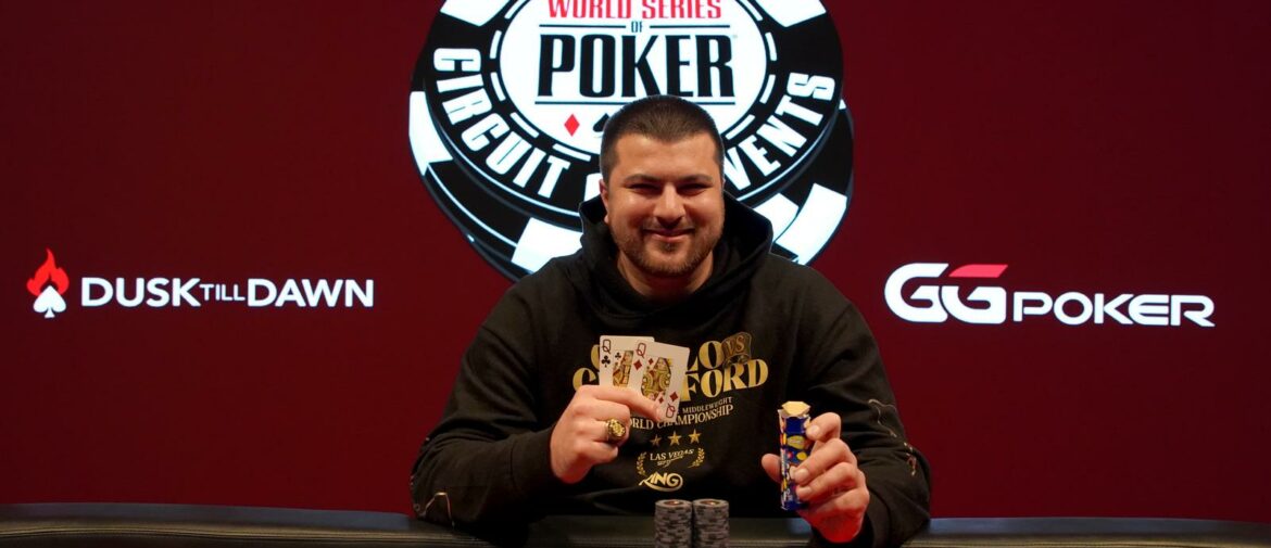 WSOP Circuit Nottingham Day 3: Desai and Sandercock Claim First Two Rings