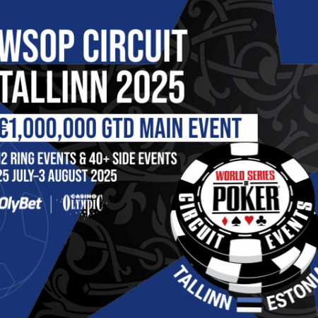 Dates and Schedule Released for the 2025 WSOPC Tallinn
