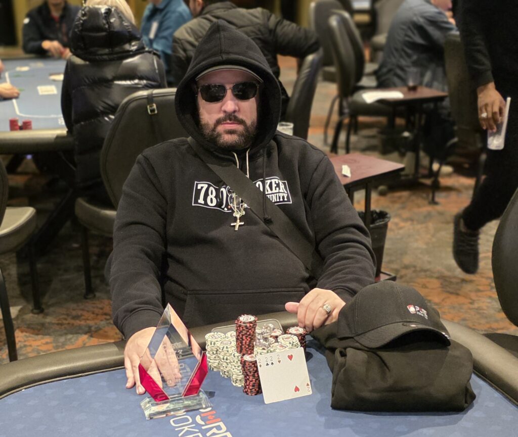 Josh Myers Event #2 $340 NLH/PLO Mixed Winner
