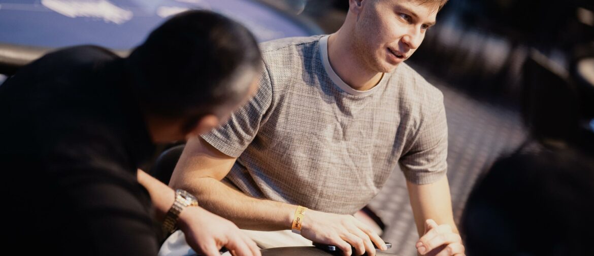 Marius Kudzmanas Wins Big Flip to Lead Kings of Vilnius €2K High Roller