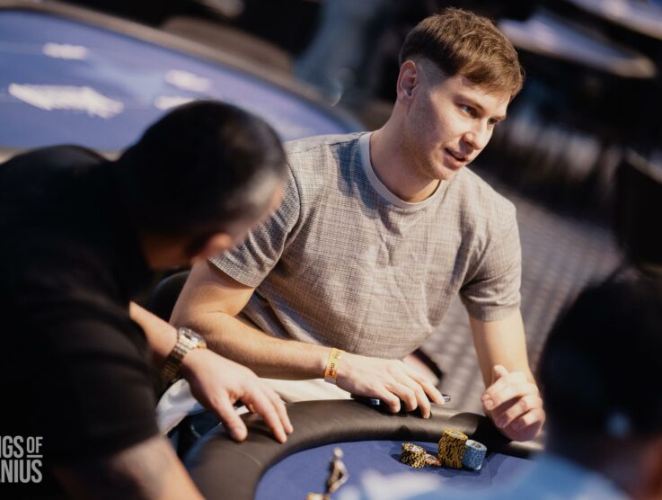 Marius Kudzmanas Wins Big Flip to Lead Kings of Vilnius €2K High Roller