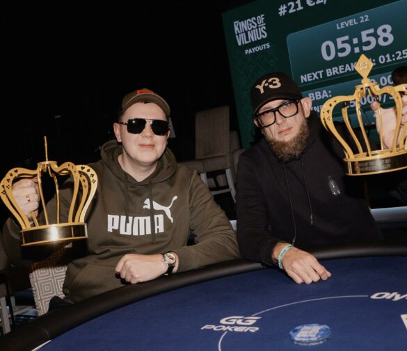 Tomas Bulkšas Continues Family Domination; Wins Kings of Vilnius €2K High Roller