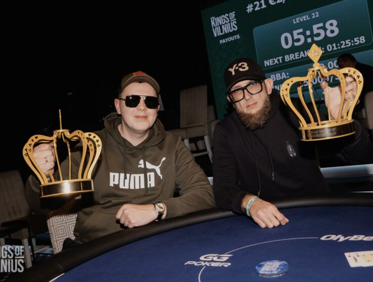 Tomas Bulkšas Continues Family Domination; Wins Kings of Vilnius €2K High Roller