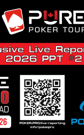 Pure Poker Tour Back for Second 2026 Go-Round