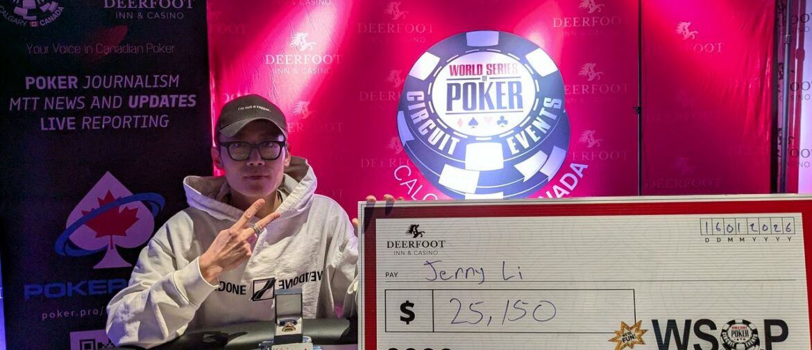 Jerry Li Wins 3rd PLO Ring in PLO Bounty