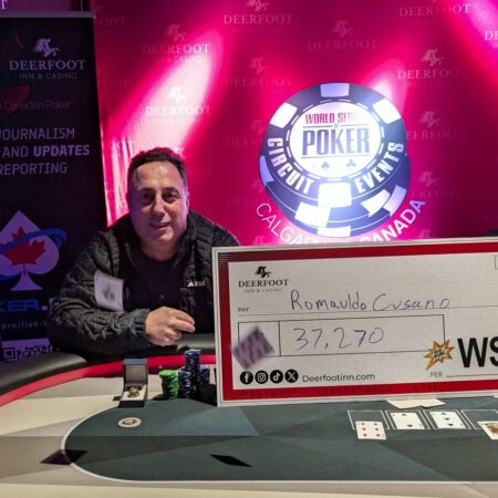 Romualdo Cusano Comes from Behind for Freezeout Ring