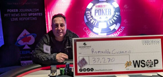 Romualdo Cusano Comes from Behind for Freezeout Ring