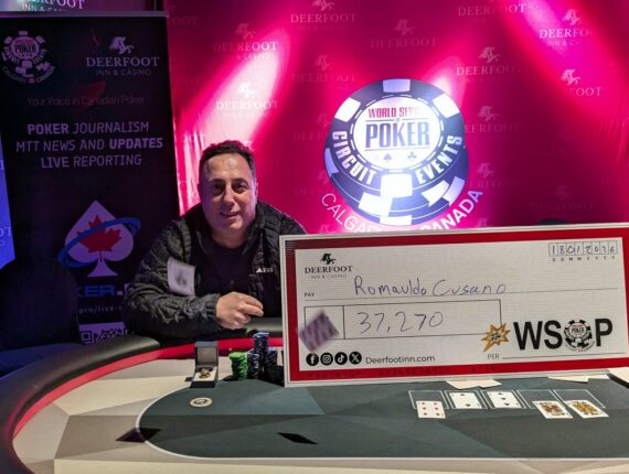 Romualdo Cusano Comes from Behind for Freezeout Ring