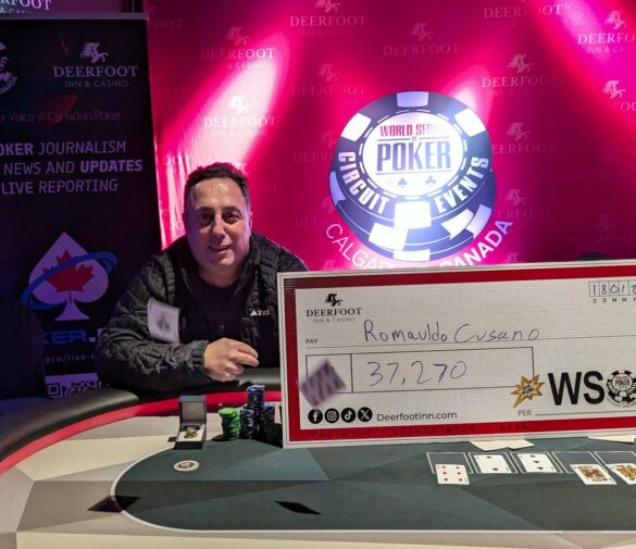 Romualdo Cusano Comes from Behind for Freezeout Ring