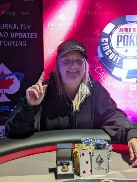 Claire Leclerc Wins Her First Ring in the Black Chip Bounty