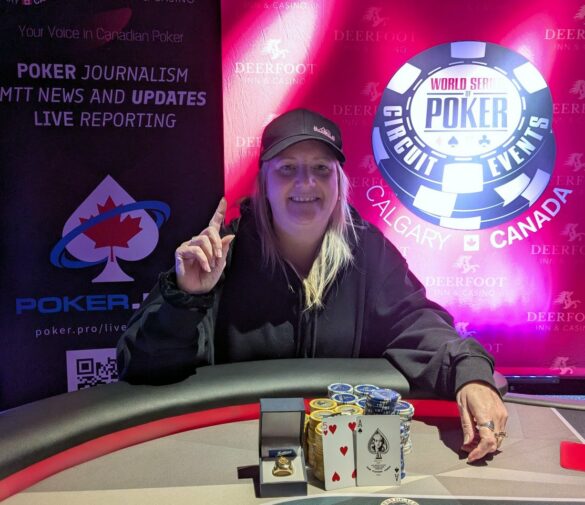Claire Leclerc Wins Her First Ring in the Black Chip Bounty
