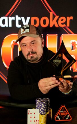 Estrada Mazzarella Wins All the Mozzarella in 2026 PartyPoker Tour Madrid €150 Mini Main Event