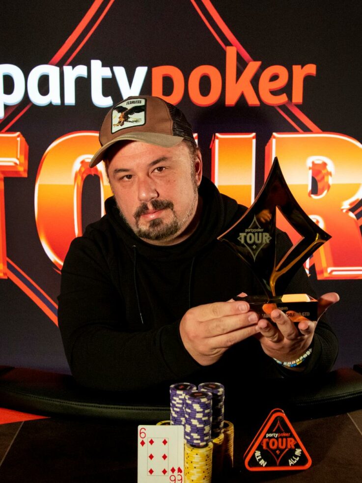 Estrada Mazzarella Wins All the Mozzarella in 2026 PartyPoker Tour Madrid €150 Mini Main Event