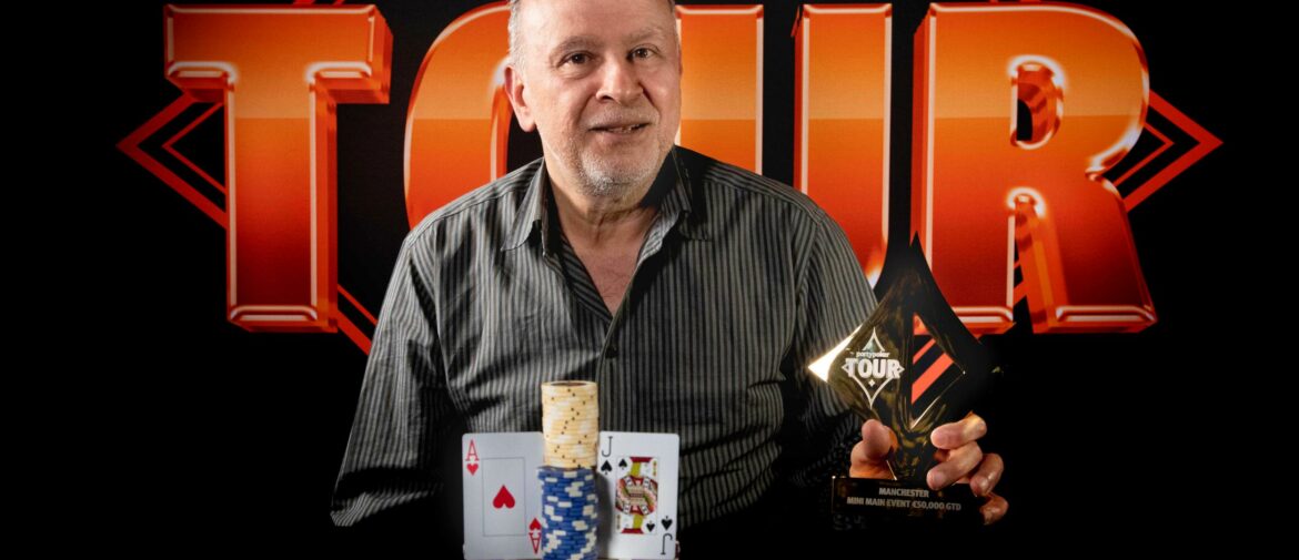 Anwar Kanj Wins the £150 Mini Main Event during the 2026 PartyPoker Tour Manchester