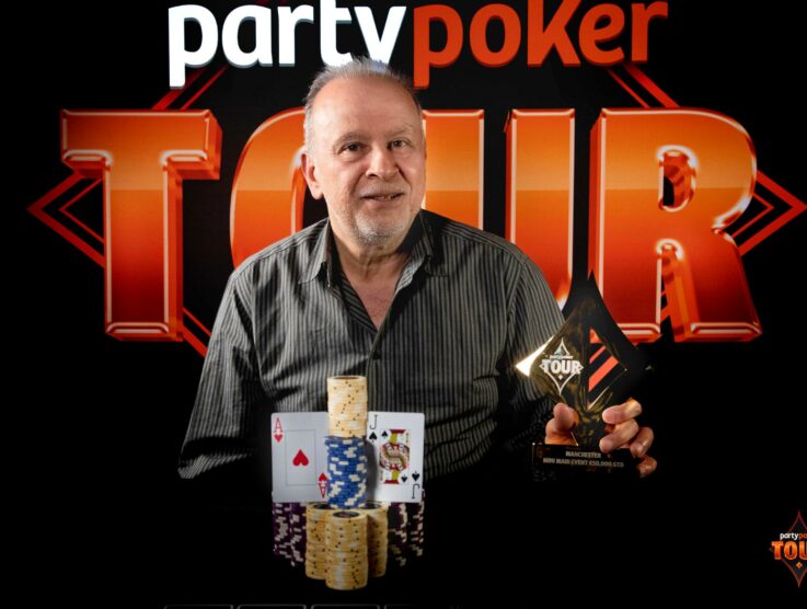 Anwar Kanj Wins the £150 Mini Main Event during the 2026 PartyPoker Tour Manchester