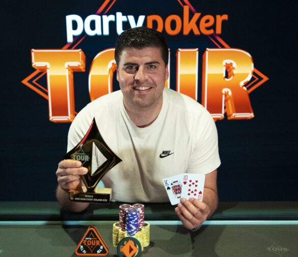 2026 PartyPoker Tour Seville Day 4: Juan Anguas Wins €150 Mini Main Event; Gloreiou Claims €500 Main Event Day 1a Chip Lead
