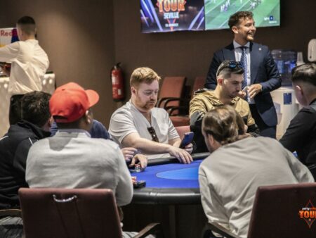 2026 PartyPoker Tour Seville Day 1: Peggy “Pocket Peg” Crawford Secures €150 Mini Main Event Day 1a Chip Lead