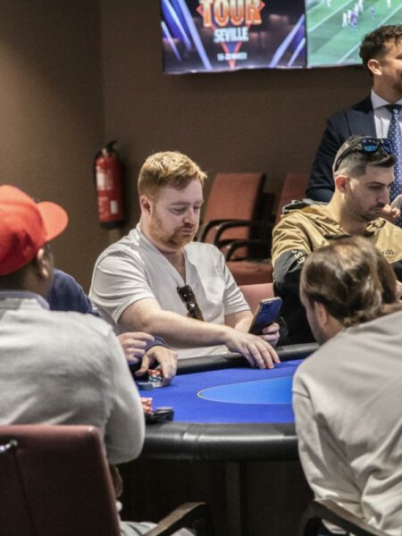 2026 PartyPoker Tour Seville Day 1: Peggy “Pocket Peg” Crawford Secures €150 Mini Main Event Day 1a Chip Lead