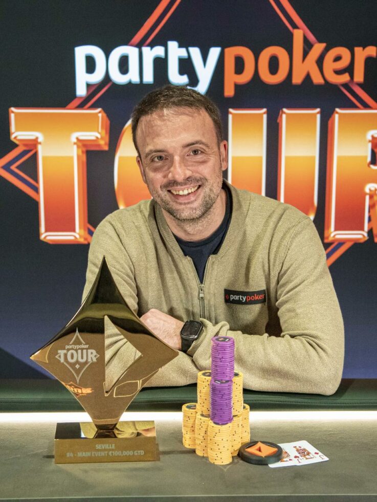 2026 PartyPoker Tour Seville Day 7: Francisco Garrido Wins the €500 Main Event for €30,500