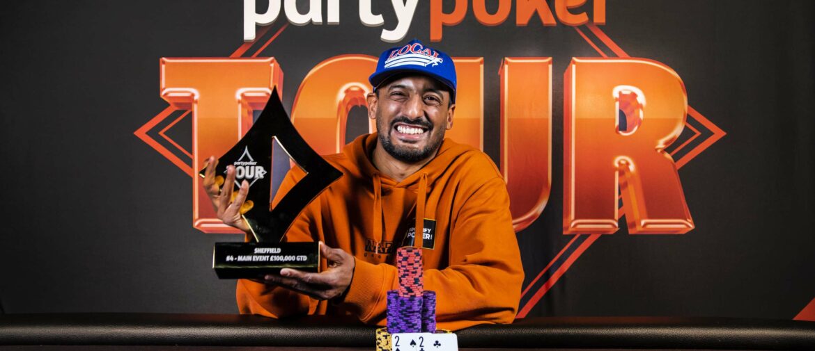 Siddharth Sudunagunta Claims £500 Main Event Win in First 2026 PartyPoker Tour Stop