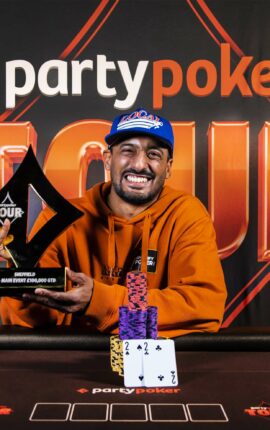 Siddharth Sudunagunta Claims £500 Main Event Win in First 2026 PartyPoker Tour Stop