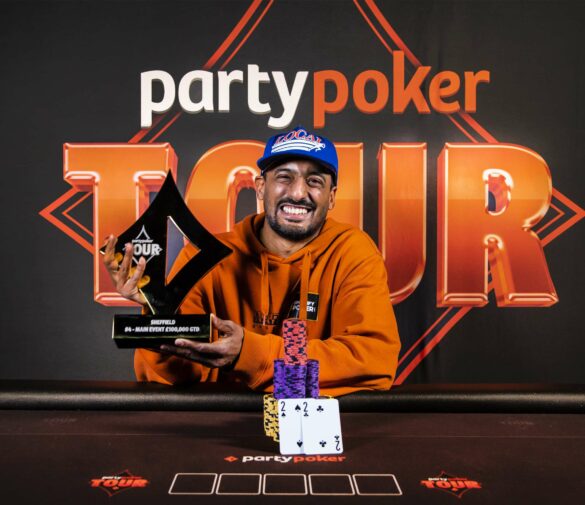 Siddharth Sudunagunta Claims £500 Main Event Win in First 2026 PartyPoker Tour Stop