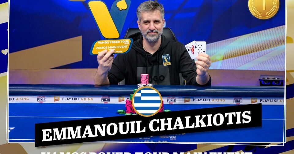 Chalkiotis Wins the Vamos Poker Tour Main Event at King’s Resort