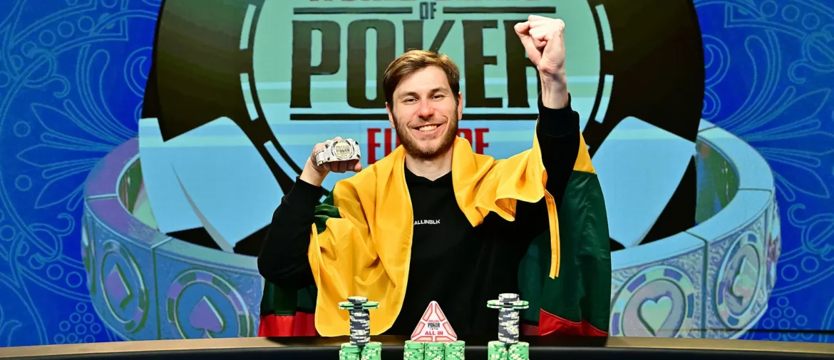 Marius Kudzmanas Wins Record-Breaking WSOP Europe Main Event in Prague