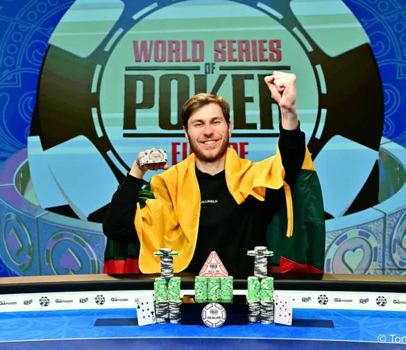 Marius Kudzmanas Wins Record-Breaking WSOP Europe Main Event in Prague