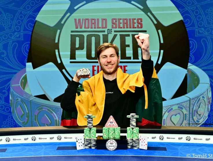 Marius Kudzmanas Wins Record-Breaking WSOP Europe Main Event in Prague