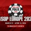 The 2026 WSOP Europe Chooses Hilton Prague as its Venue