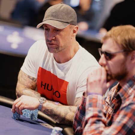 Algirdas Saveikis Leads OlyBet Showdown Vilnius Ace Breaker €555 NLH Final Table