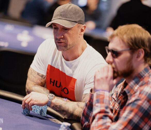 Algirdas Saveikis Leads OlyBet Showdown Vilnius Ace Breaker €555 NLH Final Table