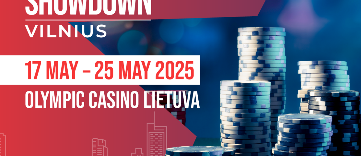 First-ever €1,100 Main Event on Lithuanian Soil During the 2025 OlyBet Showdown Vilnius