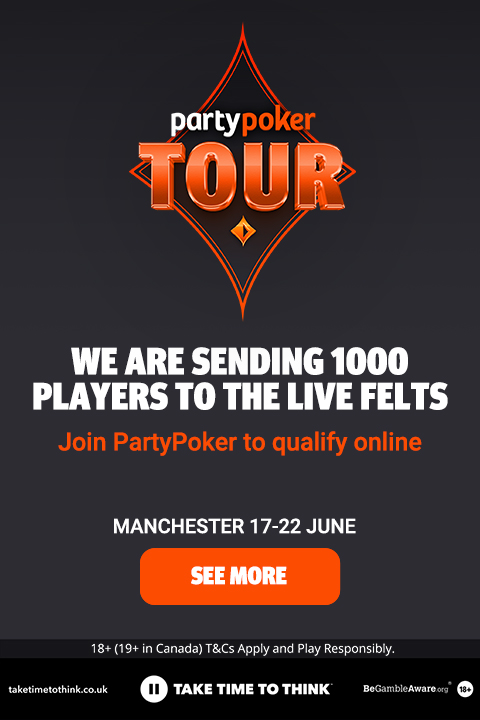 PartyPoker Tour Manchester 2025 sending 1000 players to the live felts