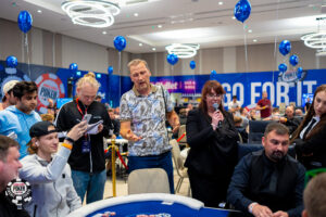 Kaspars Renga at the 2024 WSOP Circuit Tallinn Main Event