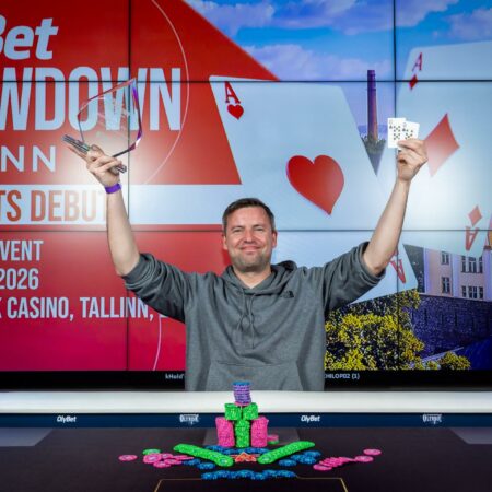 Andreas Backlund Wins 2026 OlyBet Showdown Tallinn €1,100 Main Event (€37,848)