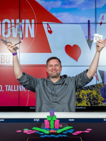 Andreas Backlund Wins 2026 OlyBet Showdown Tallinn €1,100 Main Event (€37,848)