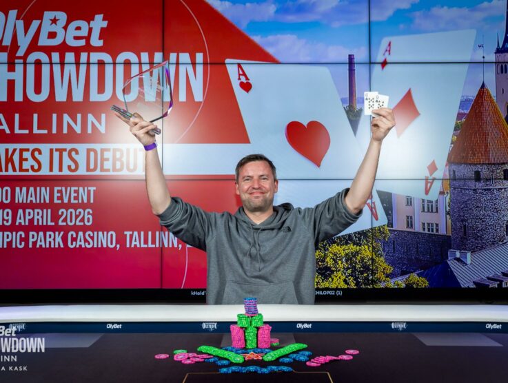 Andreas Backlund Wins 2026 OlyBet Showdown Tallinn €1,100 Main Event (€37,848)