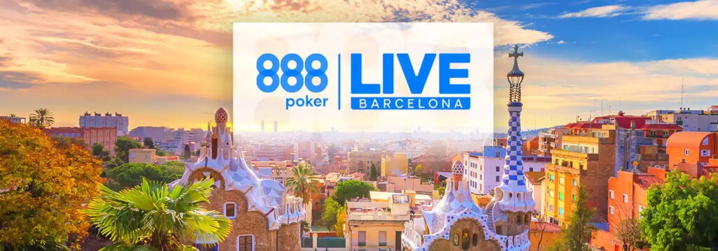 2026 888poker LIVE Barcelona Banner