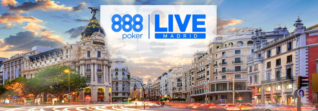 2027 888poker LIVE Madrid Banner
